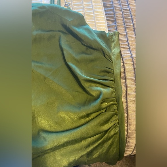 NEW- KOKO + MASON
Satin Slip Dress. Olive Green. Size X-Large NWOT - Picture 7 of 10